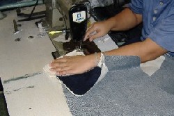 front pocket sewing